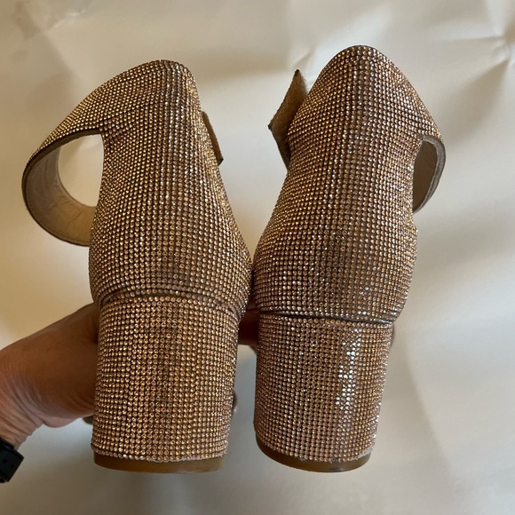 WISHBONE
Adriana Heel Sandals Rose Gold, Crystals, Elegant, Festive, Size 10 - Picture 10 of 14